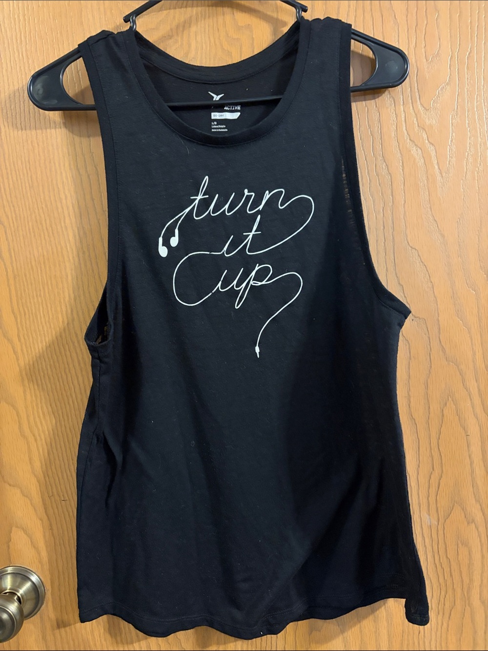 Old Navy Women’s Black Activewear Tank Large